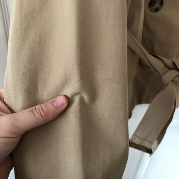 Forever21 Tan Rain Coat - Picture 3 of 4